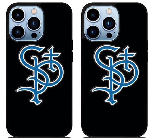 St Paul Saints Black iPhone 15 Pro | iPhone 15 Pro Max Case