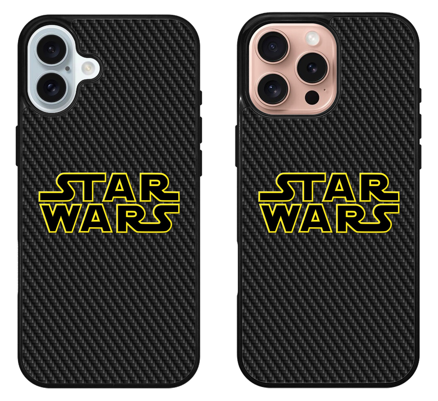 Star Wars Logo Carbon iPhone 16 | 16 Plus | 16 Pro | 16 Pro Max Case