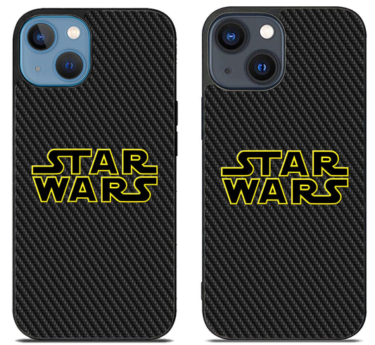 Star Wars Logo Carbon iPhone 15 | iPhone 15 Plus Case