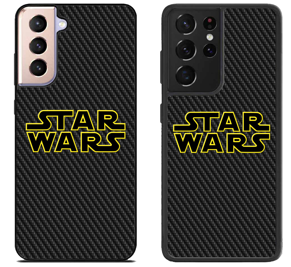 Star Wars Logo Carbon Samsung Galaxy S21 | S21 FE | S21+ | S21 Ultra Case