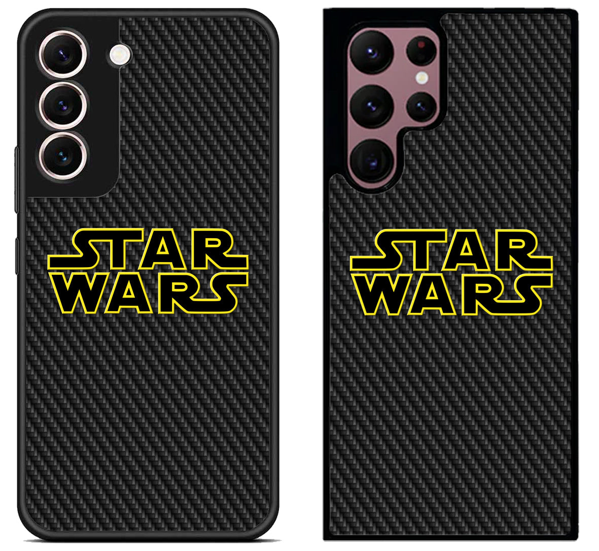 Star Wars Logo Carbon Samsung Galaxy S22 | S22+ | S22 Ultra Case