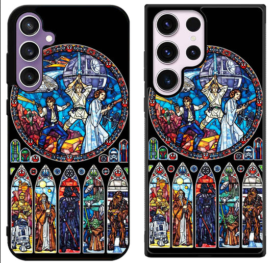 Star Wars Stained Glass Samsung Galaxy S24 | S24+ | S24 Ultra Case