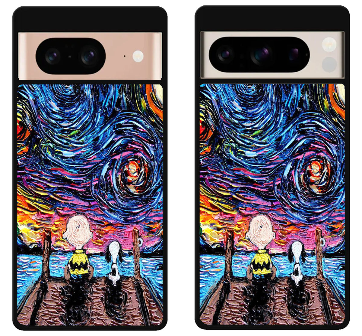 Starry Night snoopy Wallpaper Google Pixel 8 | 8 Pro Case