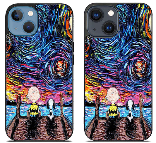Starry Night snoopy Wallpaper iPhone 15 | iPhone 15 Plus Case