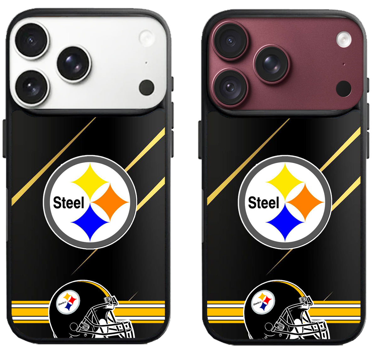 Pittsburgh Steelers American Football Metallic iPhone 18 Pro | 18 Pro Max Case