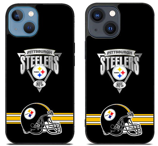 Pittsburgh Steelers Football Black iPhone 15 | iPhone 15 Plus Case