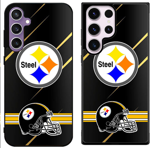 Steelers Football Cover Samsung Galaxy S24 | S24+ | S24 Ultra Case