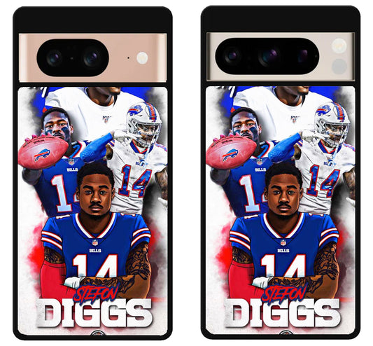 Stefon Diggs Buffalo Bills Collage Google Pixel 8 | 8 Pro Case