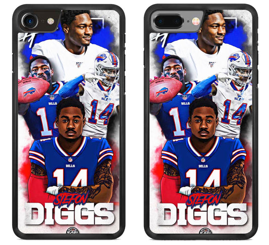 Stefon Diggs Buffalo Bills Collage iPhone 8 | 8 Plus Case