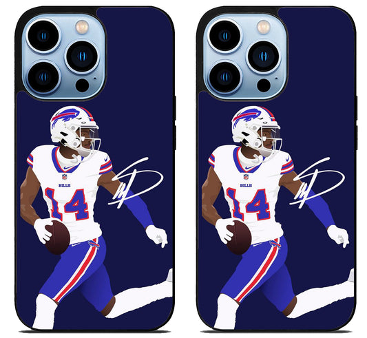 Stefon Diggs Buffalo Bills Sign iPhone 15 Pro | iPhone 15 Pro Max Case