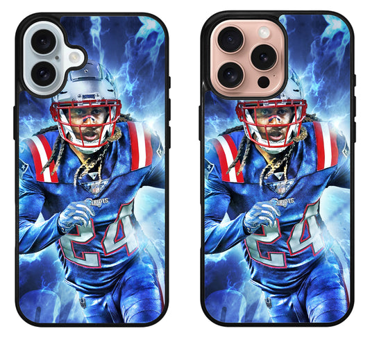 Stephon Gilmore New England Patriots iPhone 16 | 16 Plus | 16 Pro | 16 Pro Max Case