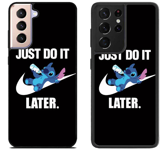 Stitch Just Do it Later Samsung Galaxy S21 | S21 FE | S21+ | S21 Ultra Case
