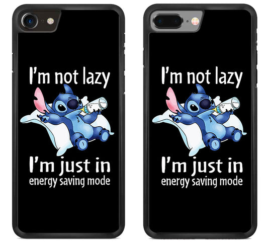 Stitch im Not Lazy iPhone 8 | 8 Plus Case