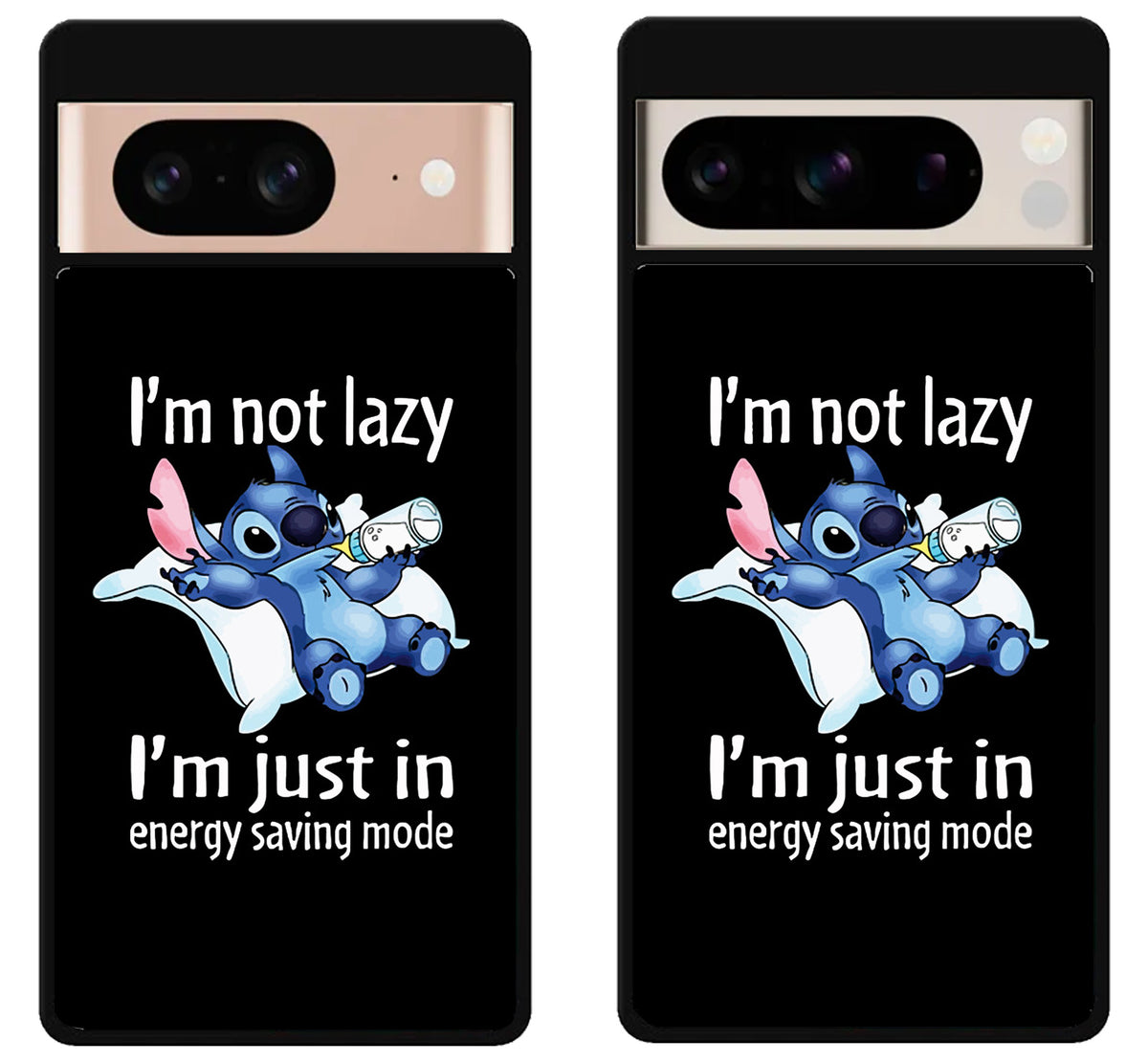 Stitch im Not Lazy Google Pixel 8 | 8 Pro Case