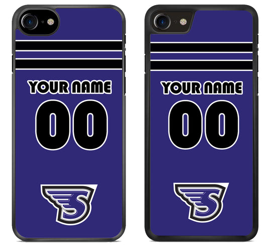 Custom Personalized Stonehill Skyhawks iPhone SE 2020 | iPhone SE 2022 Case