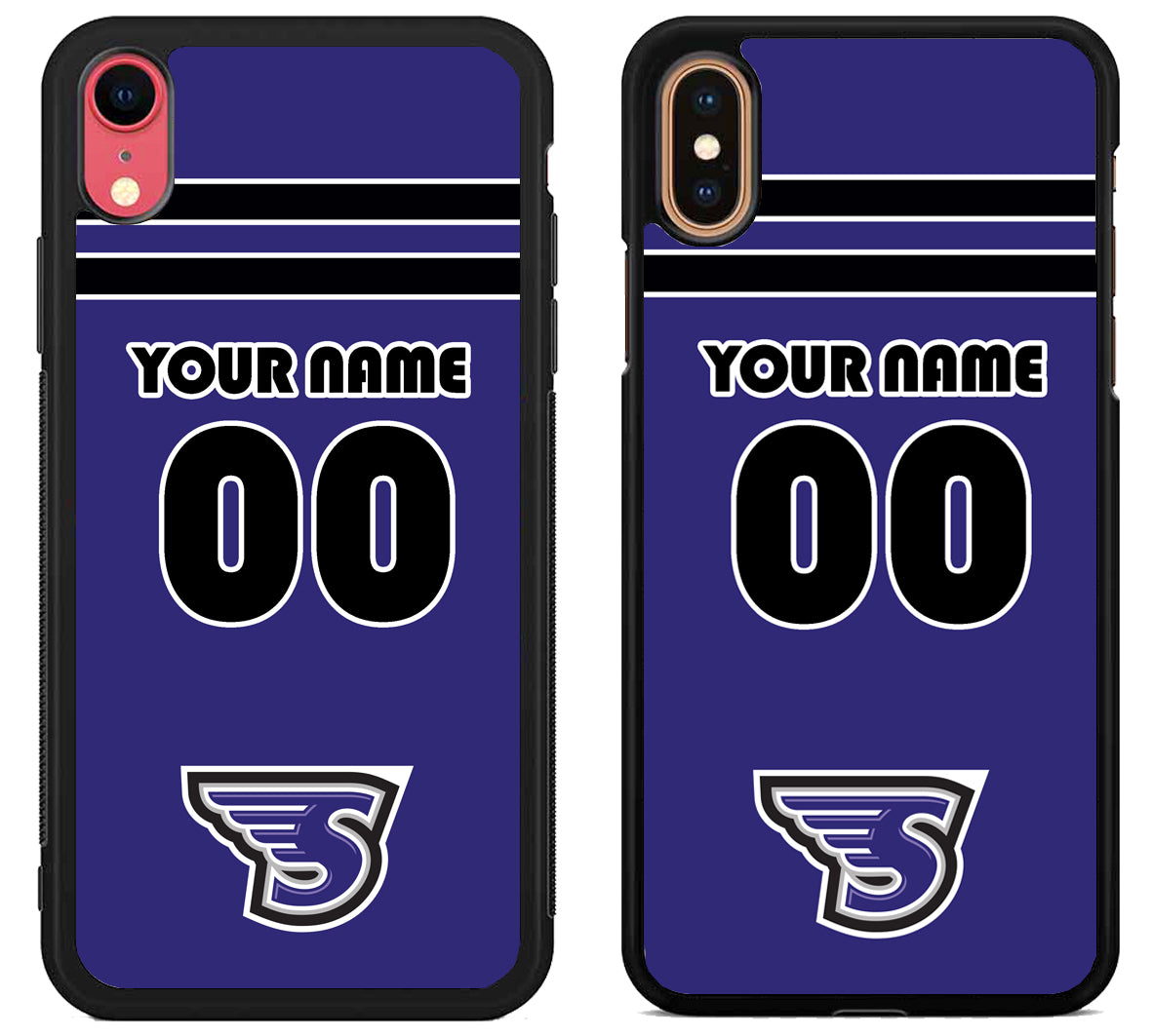 Custom Personalized Stonehill Skyhawks iPhone X | Xs | Xr | Xs Max Case