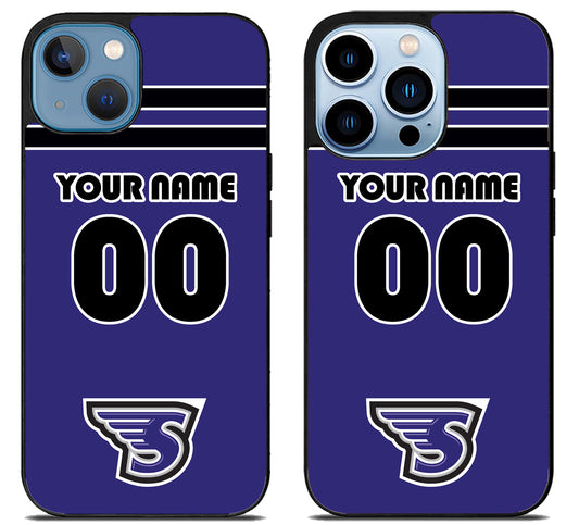 Custom Personalized Stonehill Skyhawks iPhone 13 | 13 Mini | 13 Pro | 13 Pro Max Case