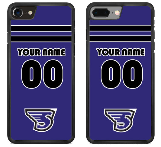 Custom Personalized Stonehill Skyhawks iPhone 8 | 8 Plus Case