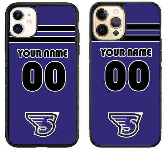 Custom Personalized Stonehill Skyhawks iPhone 12 | 12 Mini | 12 Pro | 12 Pro Max Case