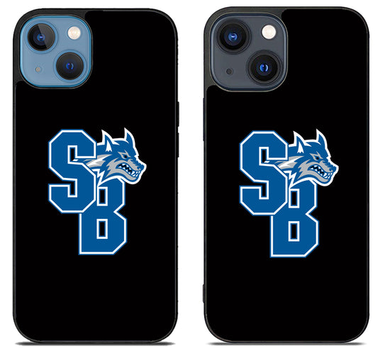 Stony Brook Seawolves Black iPhone 15 | iPhone 15 Plus Case