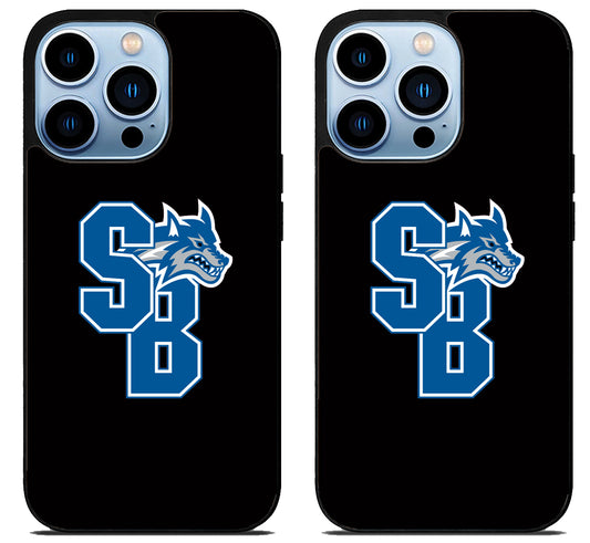 Stony Brook Seawolves Black iPhone 15 Pro | iPhone 15 Pro Max Case