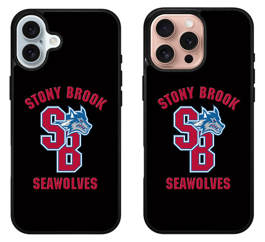 Stony Brook Seawolves Cover iPhone 16 | 16 Plus | 16 Pro | 16 Pro Max Case