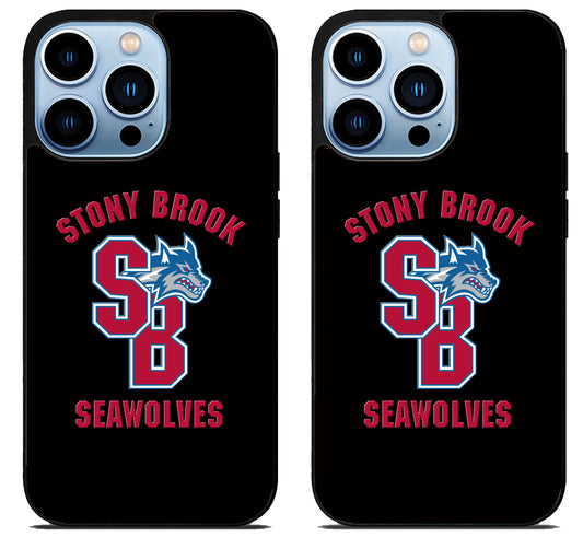 Stony Brook Seawolves Cover iPhone 15 Pro | iPhone 15 Pro Max Case