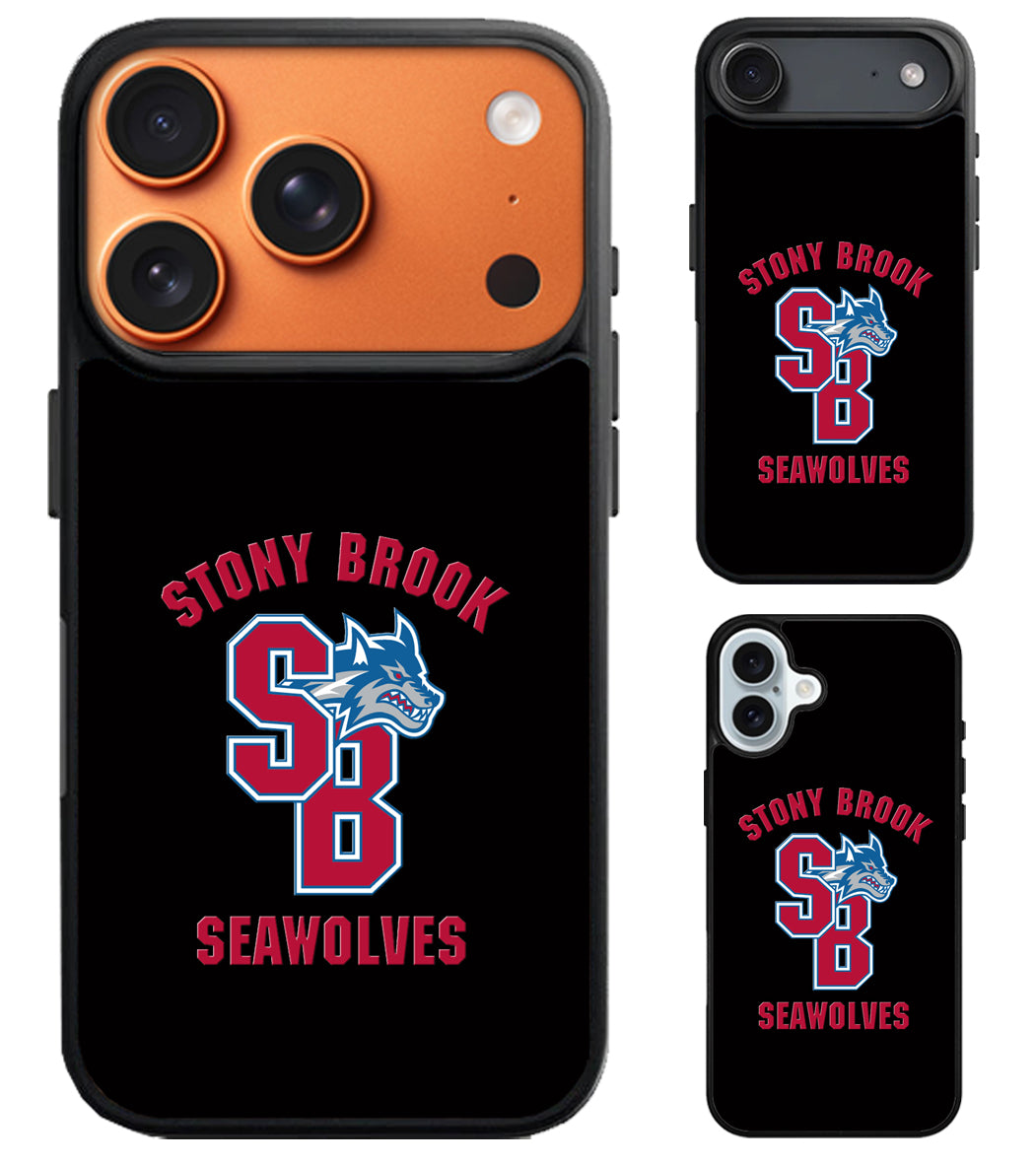 Stony Brook Seawolves Cover iPhone Air | iPhone 17 | 17 Pro | 17 Pro Max Case