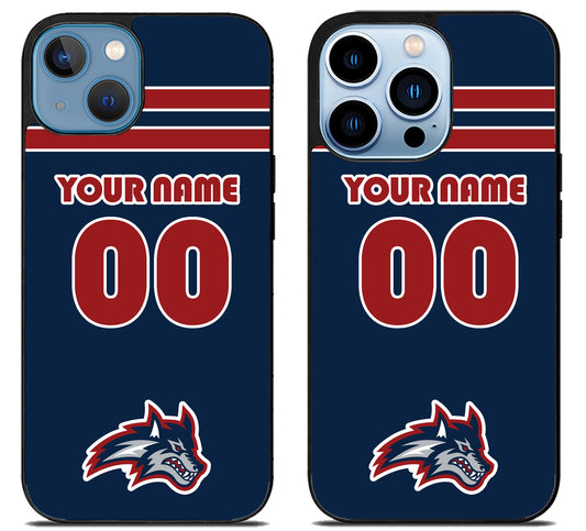 Custom Personalized Stony Brook iPhone 13 | 13 Mini | 13 Pro | 13 Pro Max Case
