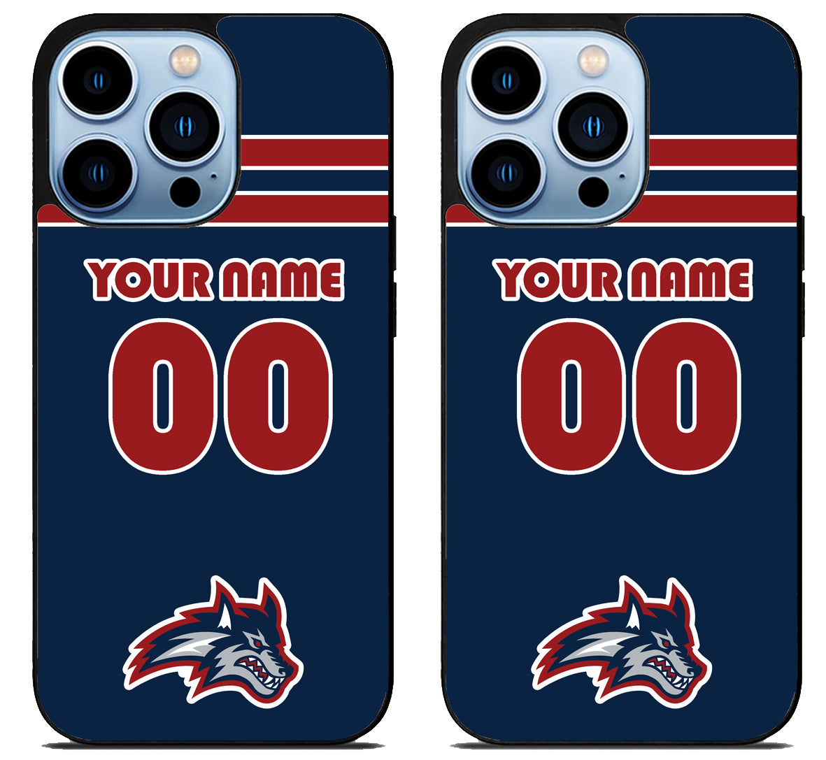 Custom Personalized Stony Brook iPhone 15 Pro | iPhone 15 Pro Max Case