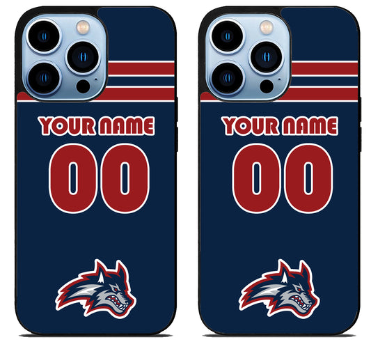 Custom Personalized Stony Brook iPhone 15 Pro | iPhone 15 Pro Max Case