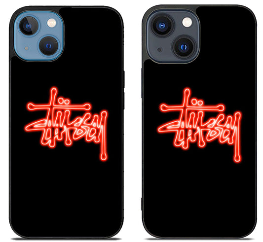 Stussy Color Red Light iPhone 15 | iPhone 15 Plus Case