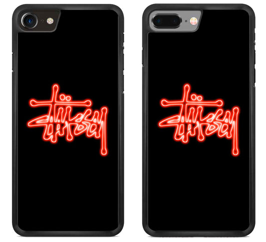 Stussy Color Red Light iPhone 8 | 8 Plus Case
