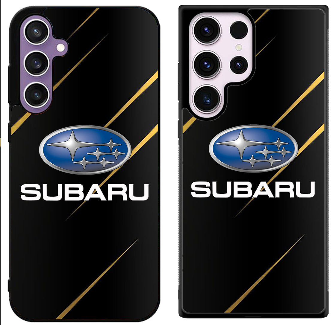 Subaru Logo Samsung Galaxy S24 S24+ S24 Ultra Case Saloreea