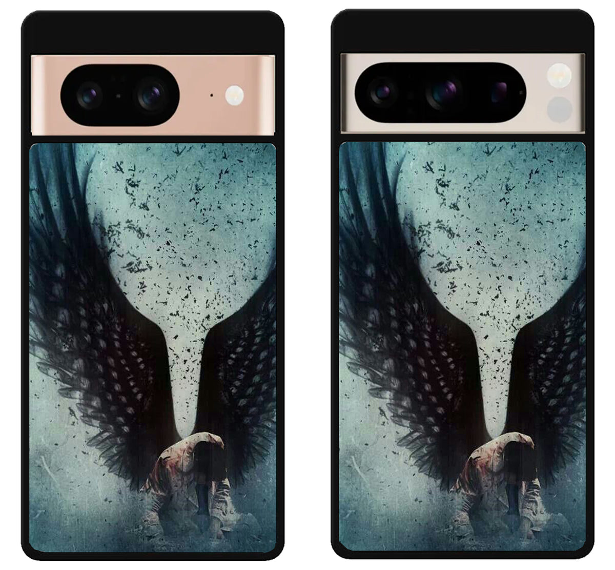 Supernatural castiel wings Google Pixel 8 | 8 Pro Case