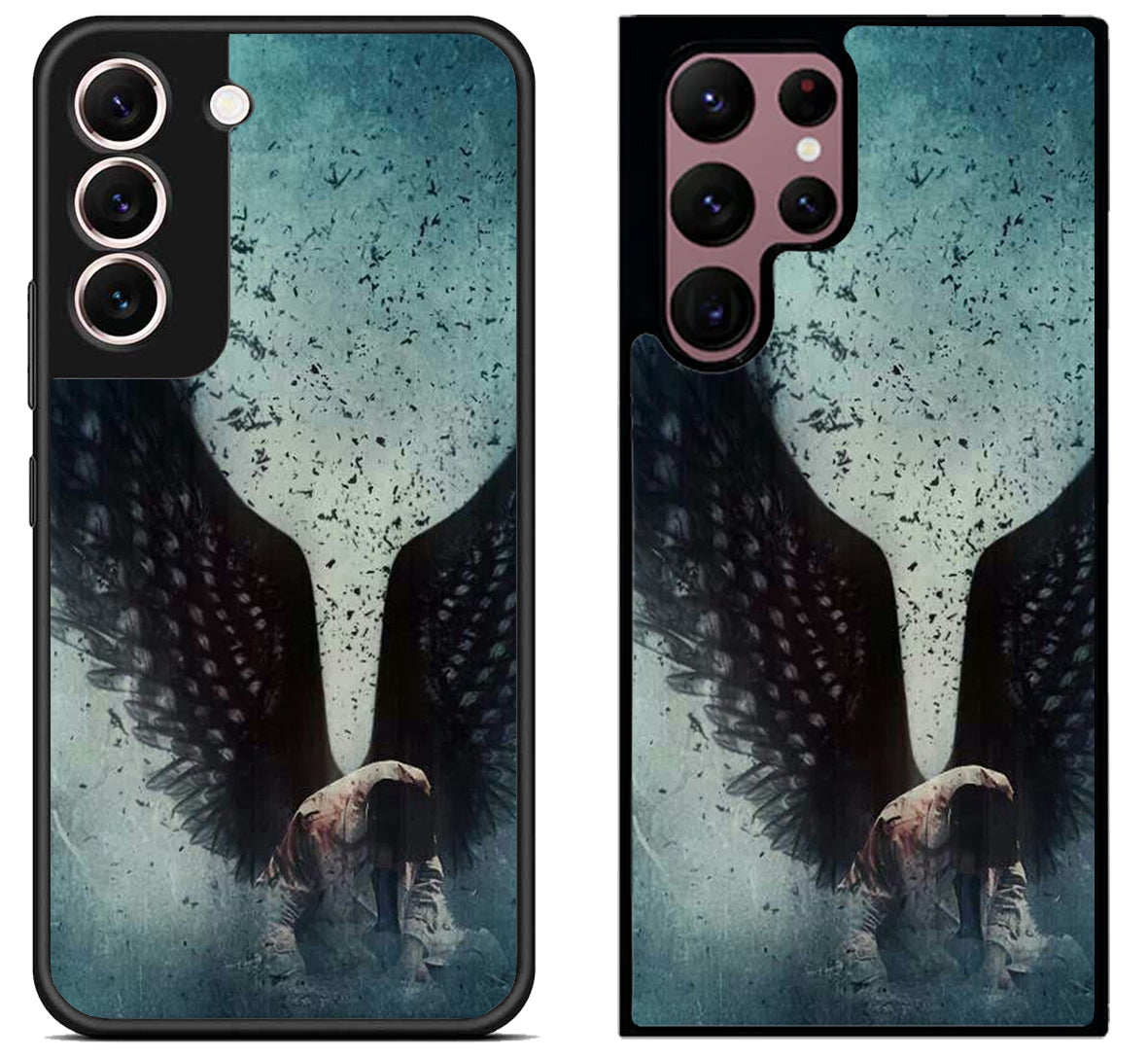 Supernatural castiel wings Samsung Galaxy S22 | S22+ | S22 Ultra Case