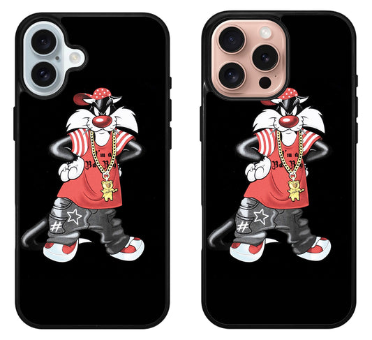 Sylvester the Cat Cool iPhone 16 | 16 Plus | 16 Pro | 16 Pro Max Case