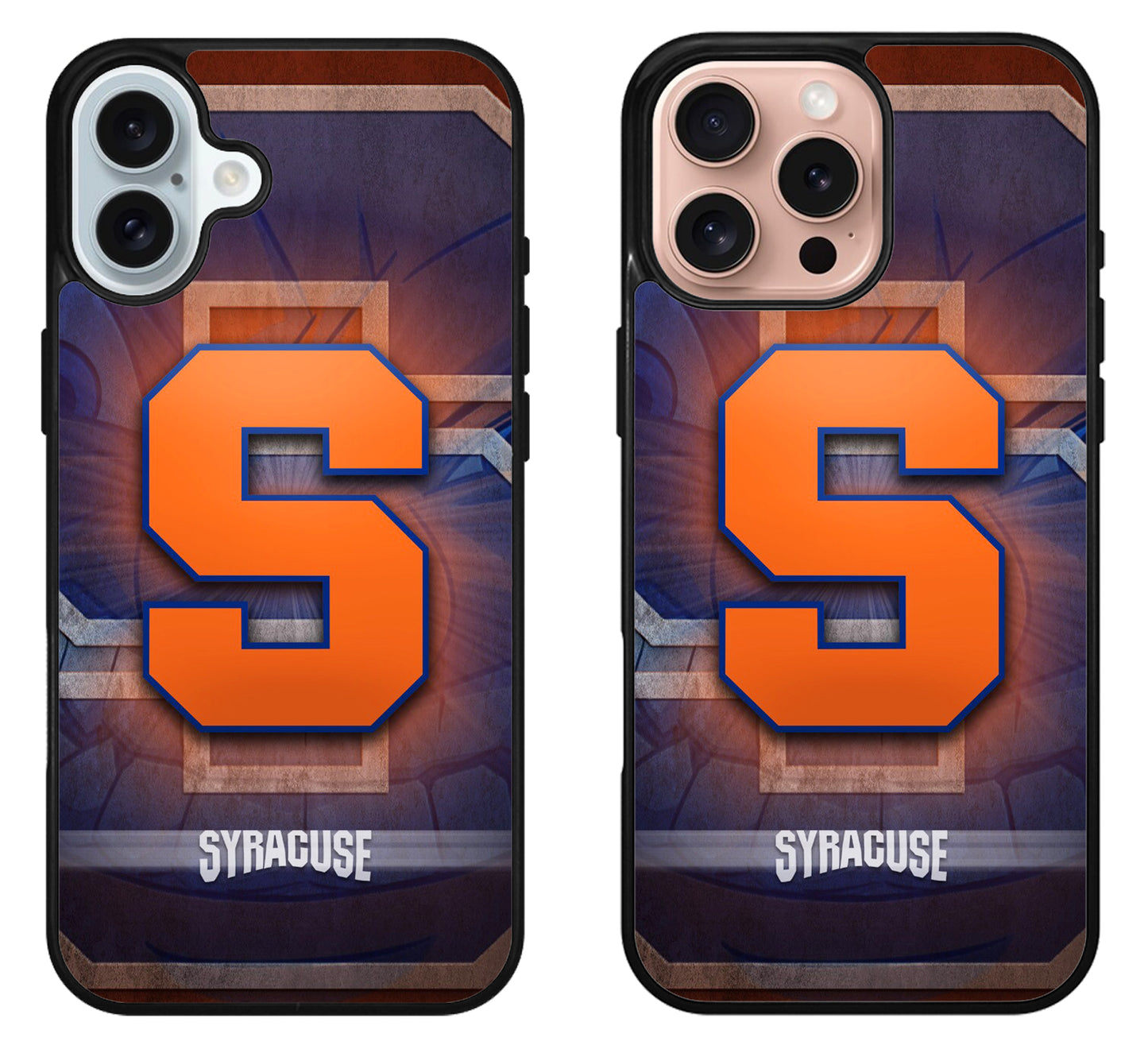 Syracuse Orange Background iPhone 16 | 16 Plus | 16 Pro | 16 Pro Max Case