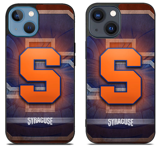 Syracuse Orange Background iPhone 15 | iPhone 15 Plus Case
