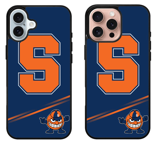 Syracuse Orange Cover iPhone 16 | 16 Plus | 16 Pro | 16 Pro Max Case