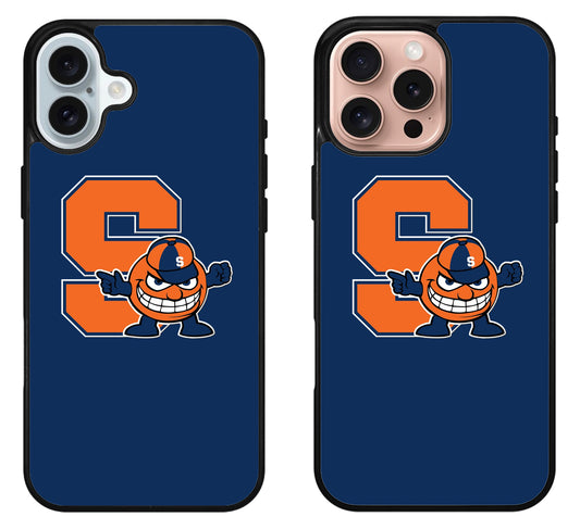 Syracuse Orange Logo iPhone 16 | 16 Plus | 16 Pro | 16 Pro Max Case