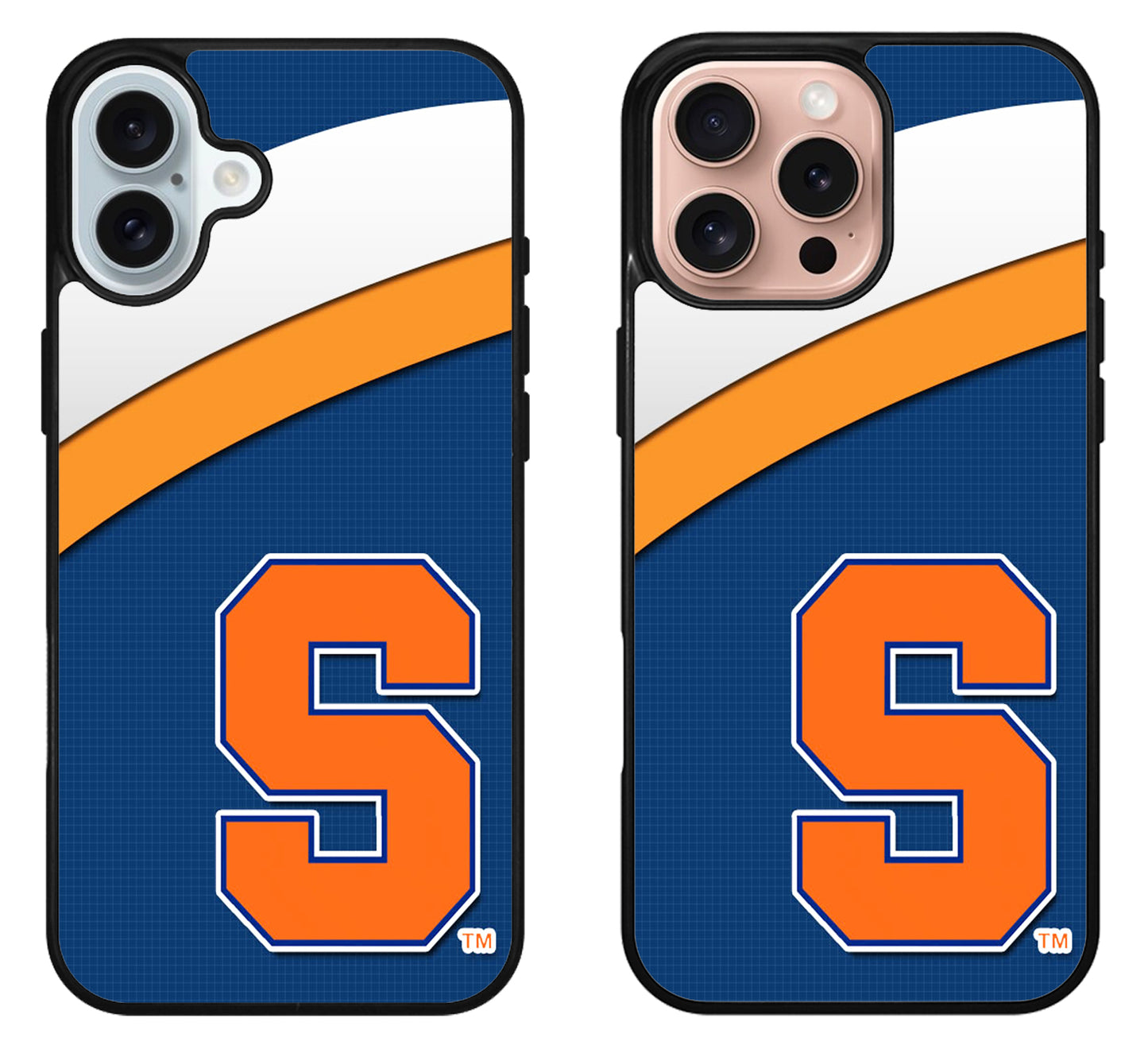 Syracuse Orange Logo Stripe iPhone 16 | 16 Plus | 16 Pro | 16 Pro Max Case