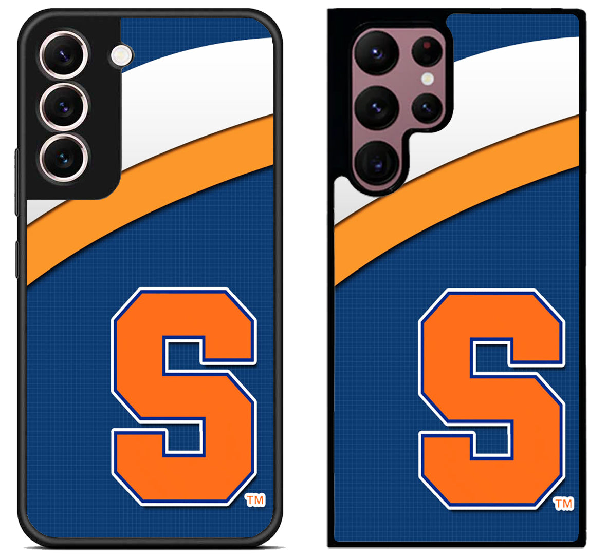 Syracuse Orange Logo Stripe Samsung Galaxy S22 | S22+ | S22 Ultra Case