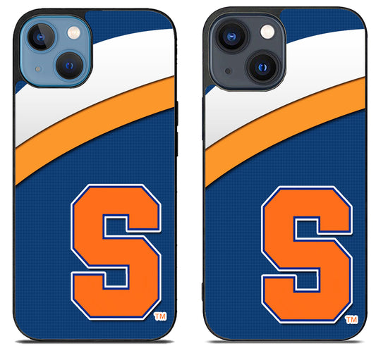 Syracuse Orange Logo Stripe iPhone 15 | iPhone 15 Plus Case