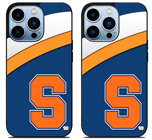 Syracuse Orange Stripe iPhone 15 Pro | iPhone 15 Pro Max Case