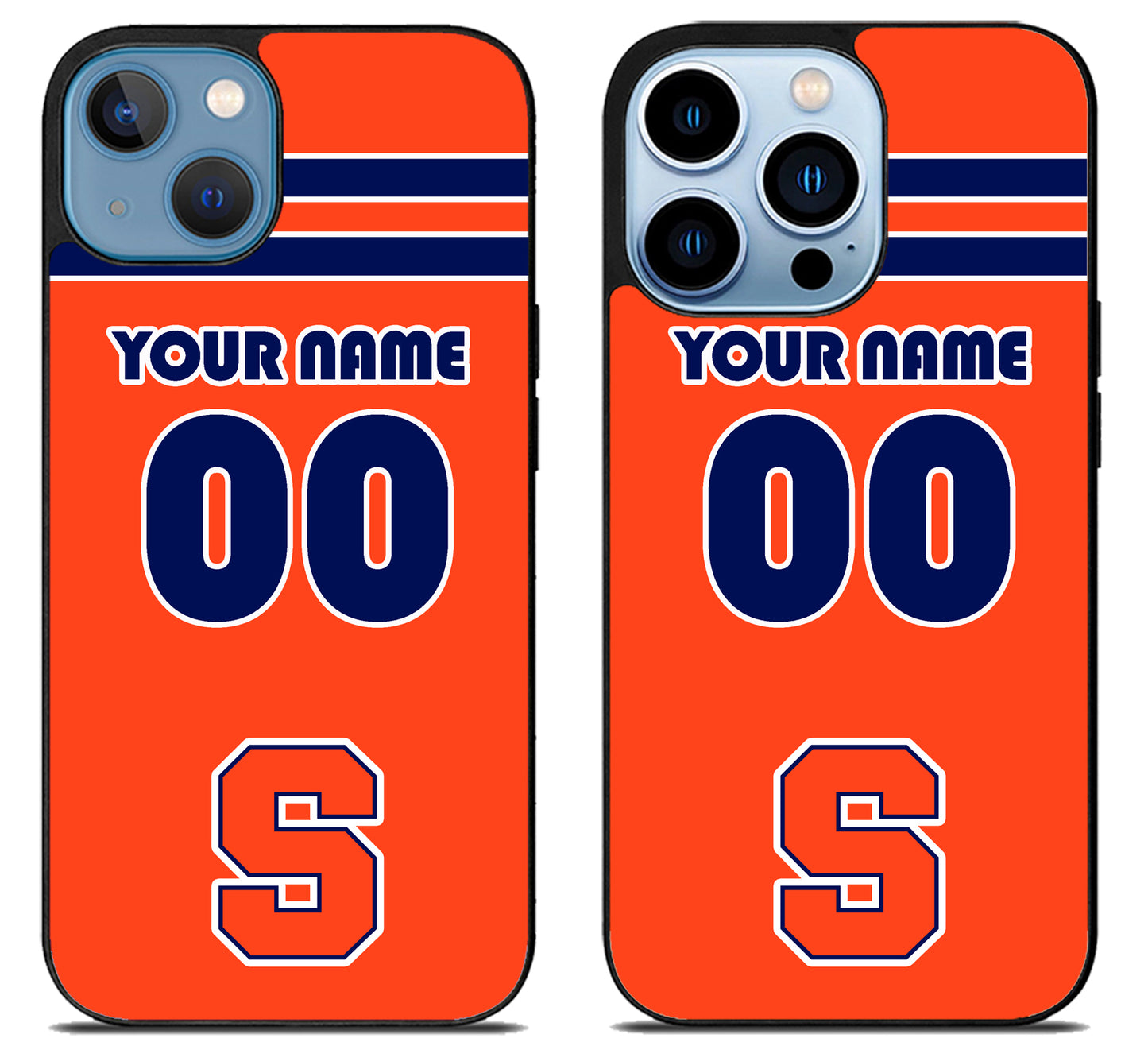 Custom Personalized Syracuse Orange iPhone 13 | 13 Mini | 13 Pro | 13 Pro Max Case