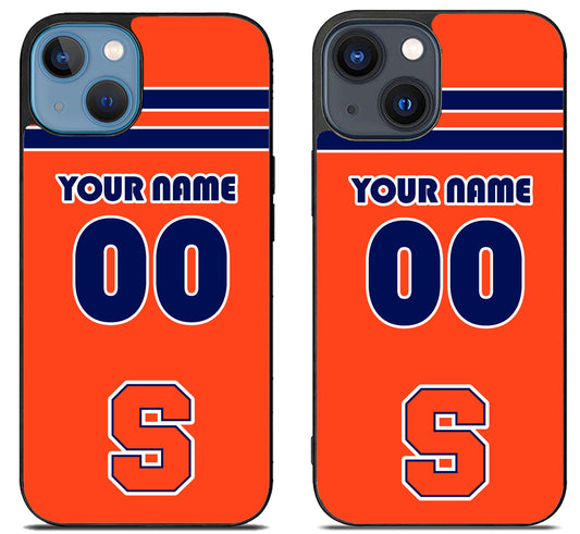 Custom Personalized Syracuse Orange iPhone 15 | iPhone 15 Plus Case