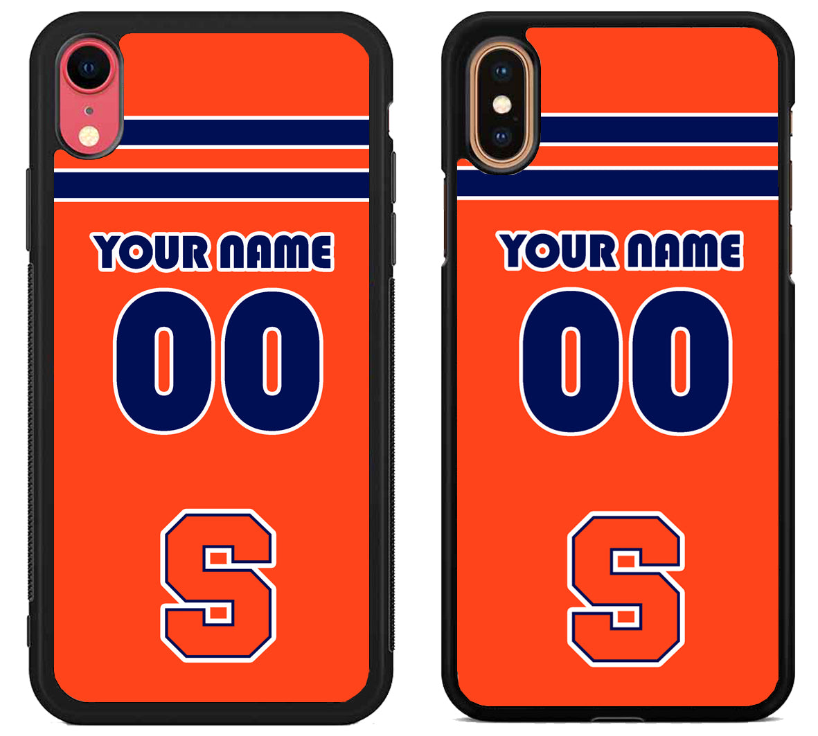 Custom Personalized Syracuse Orange iPhone X | Xs | Xr | Xs Max Case