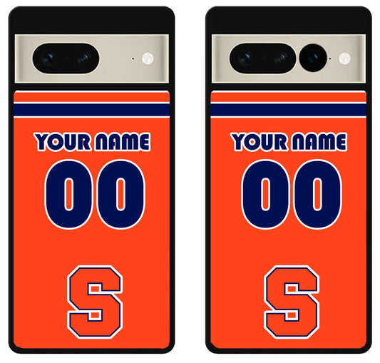 Custom Personalized Syracuse Orange Google Pixel 7 | 7 Pro Case