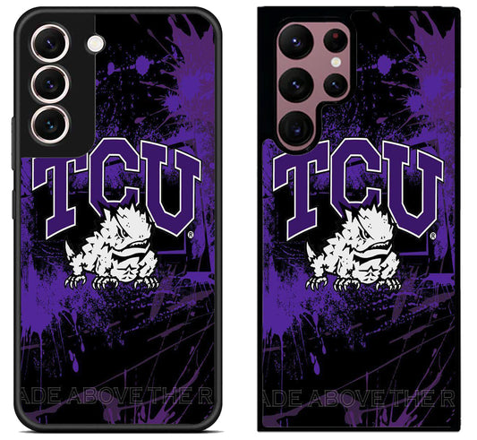 TCU Horned Frogs Artwork Samsung Galaxy S22 | S22+ | S22 Ultra Case